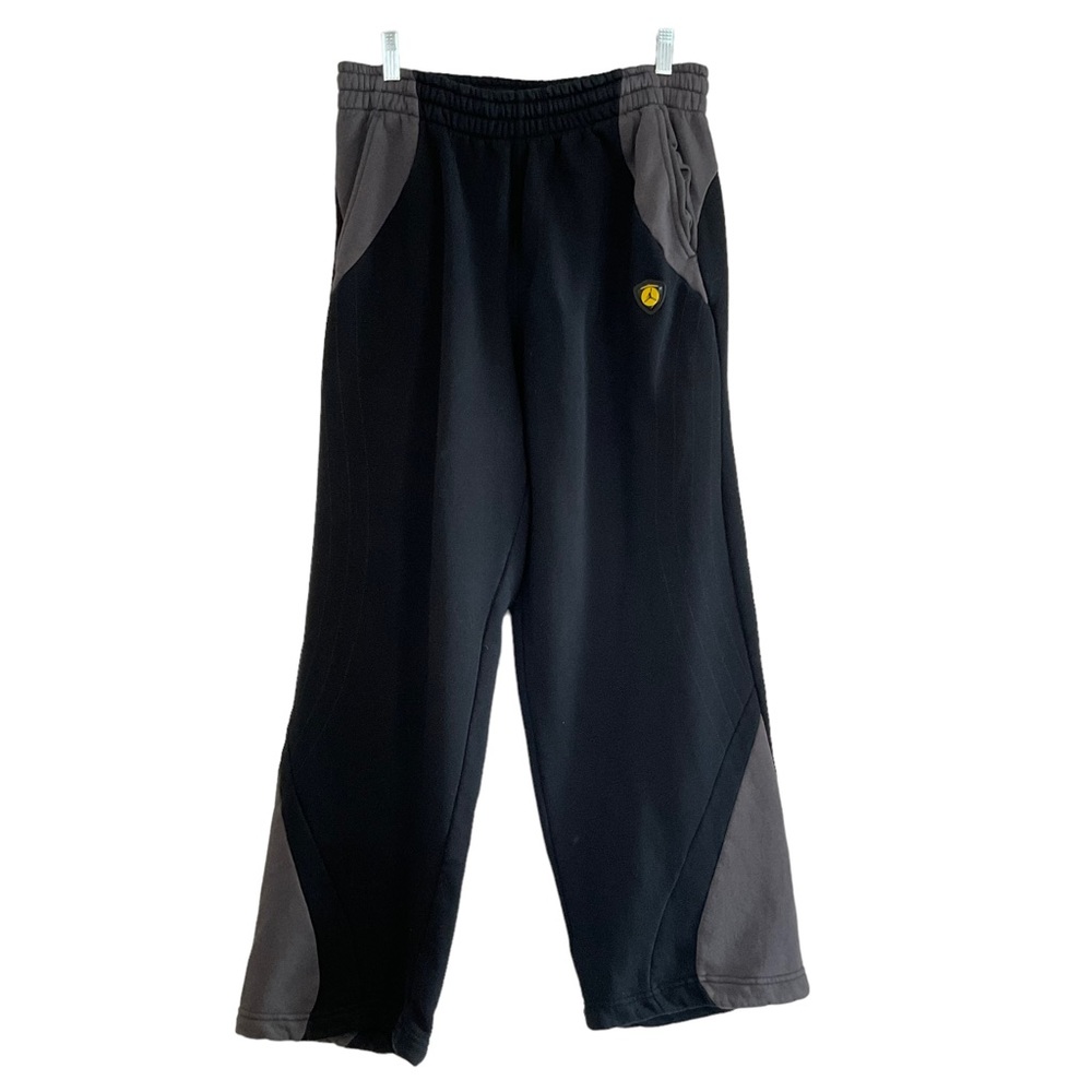 Jordan Black and Gray Sweatpants